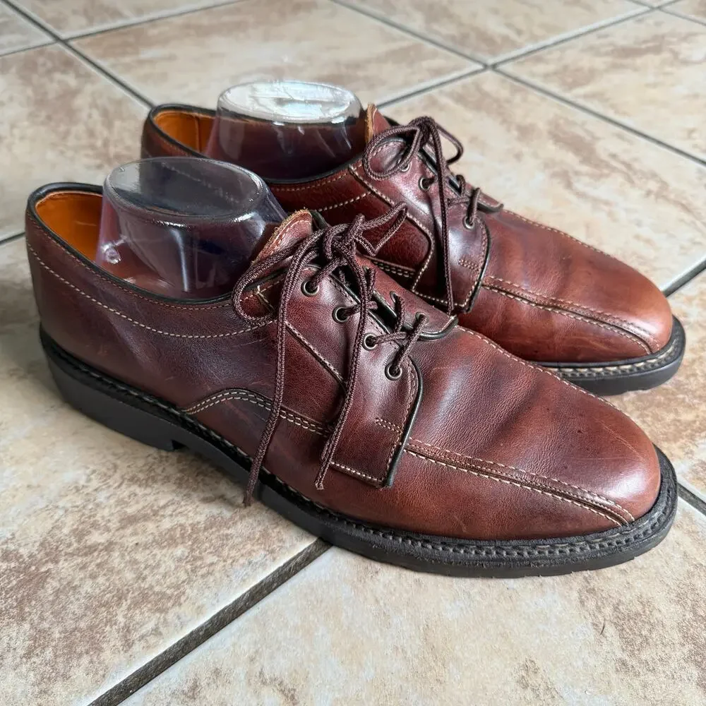 Allen Edmonds Mapleton Men's Size 10D Brown Leather #7954‎ Dress Shoes Oxford